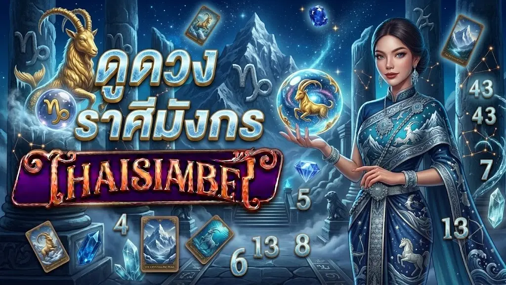 ดูดวง ราศีมังกร-thaisiambet