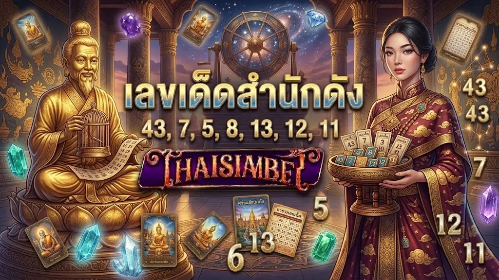 เลขเด็ดสำนักดัง thaisiambet
